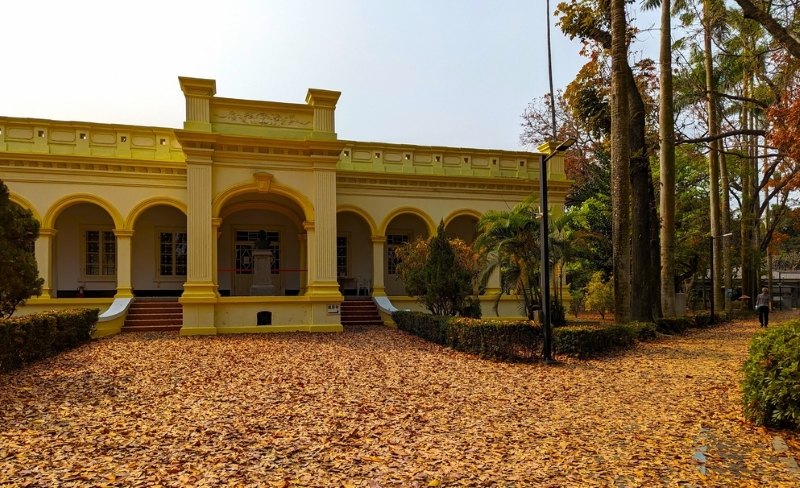 Kantor Komunitas Qiaotang, dibangun pada tahun 1901, dengan arsitektur bergaya kolonial Belanda di Asia Tenggara dan dianggap sebagai bangunan bersejarah terindah dari Pabrik Gula Qiaozaitou. (Gambar/sumber: Situs web Kementerian Ekonomi)